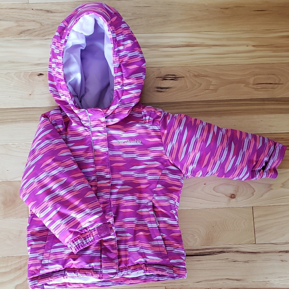Girls size 2t Columbia winter jacket